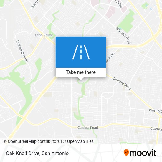 Oak Knoll Drive map