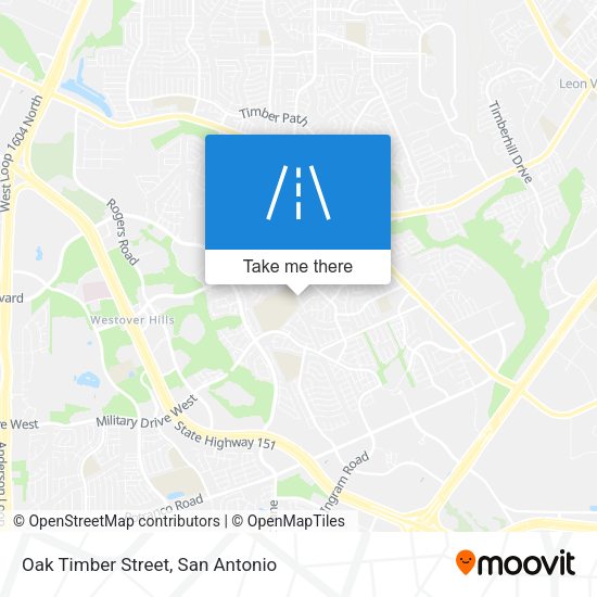 Mapa de Oak Timber Street