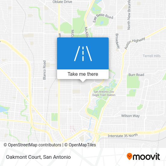 Mapa de Oakmont Court