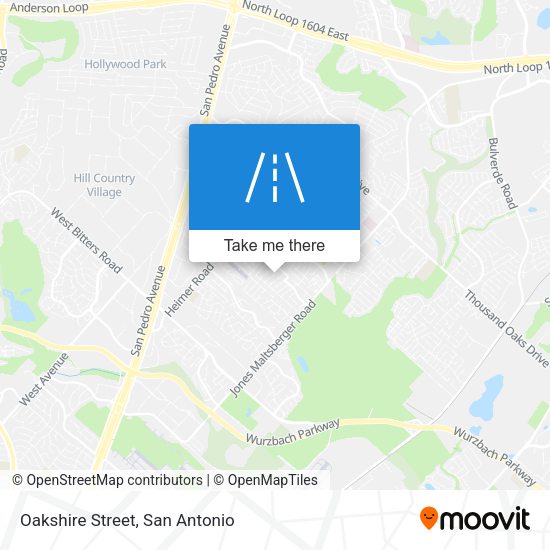 Mapa de Oakshire Street