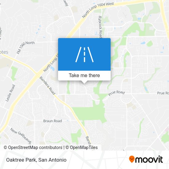 Mapa de Oaktree Park