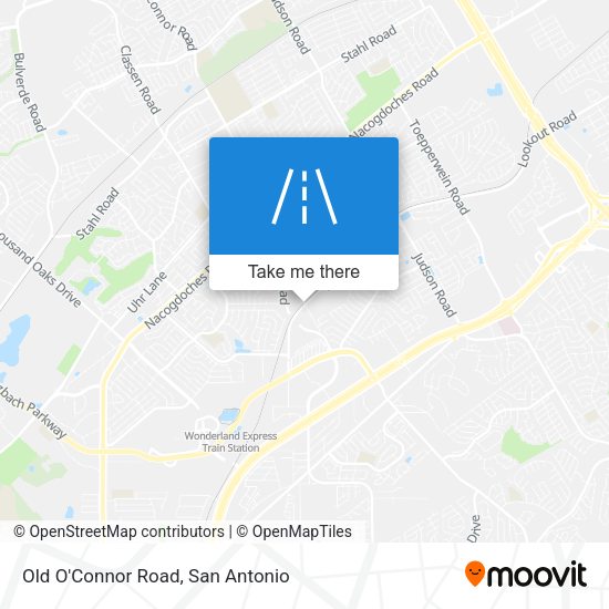 Mapa de Old O'Connor Road
