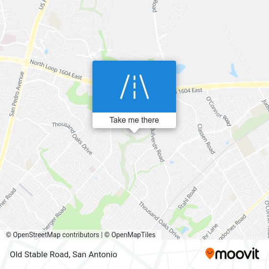 Old Stable Road map
