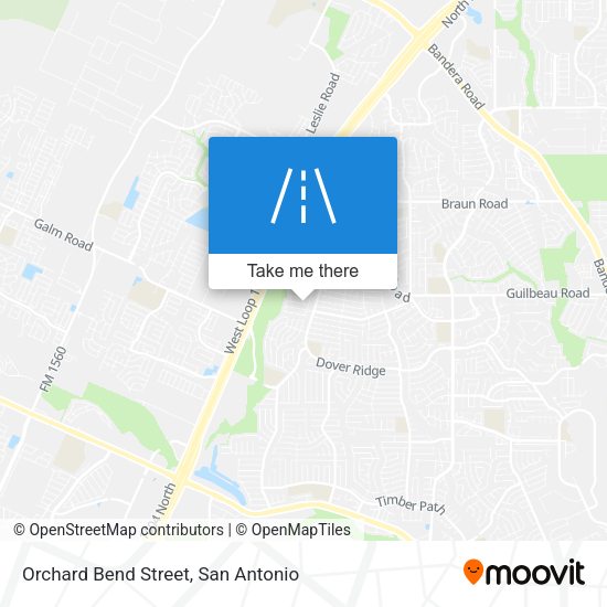 Orchard Bend Street map