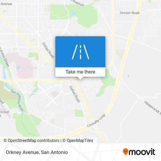 Mapa de Orkney Avenue