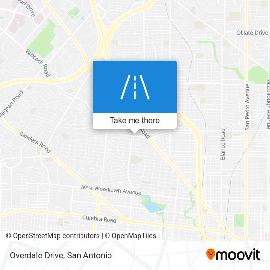 Mapa de Overdale Drive