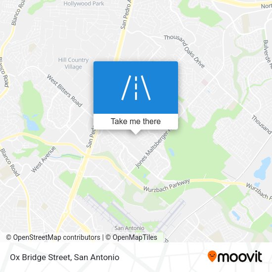 Ox Bridge Street map