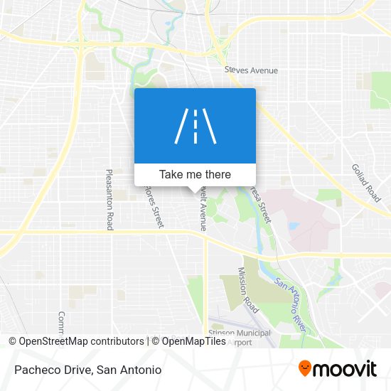 Mapa de Pacheco Drive