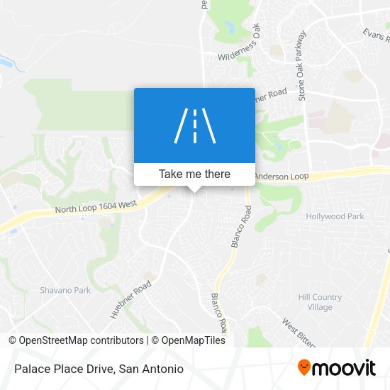 Palace Place Drive map