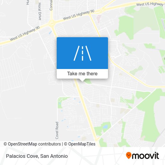 Mapa de Palacios Cove