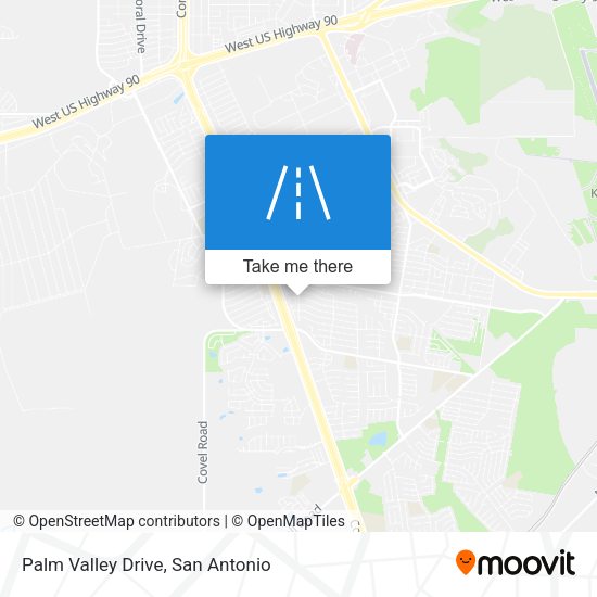 Mapa de Palm Valley Drive