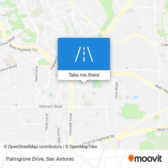 Palmgrove Drive map