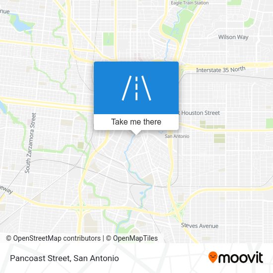 Pancoast Street map