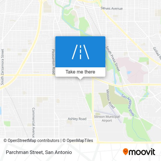 Parchman Street map