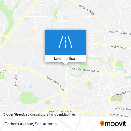 Mapa de Parham Avenue