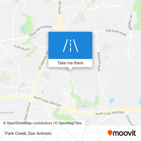 Mapa de Park Creek
