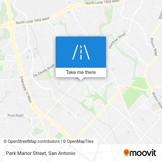 Park Manor Street map