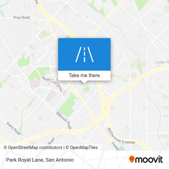 Mapa de Park Royal Lane