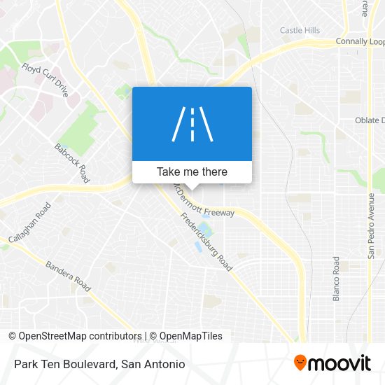 Park Ten Boulevard map