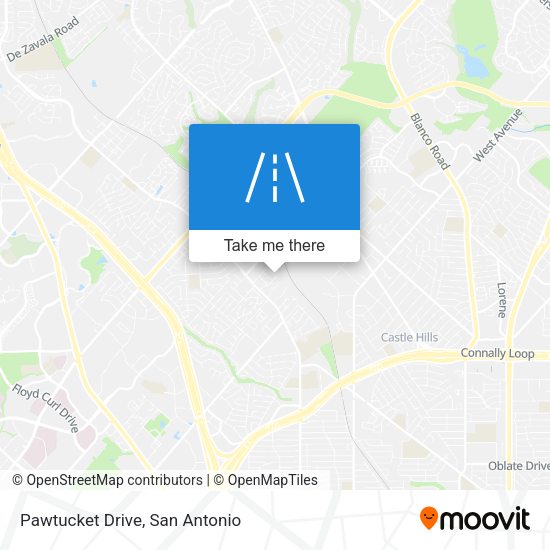 Pawtucket Drive map