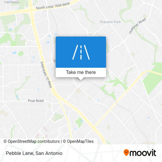 Mapa de Pebble Lane