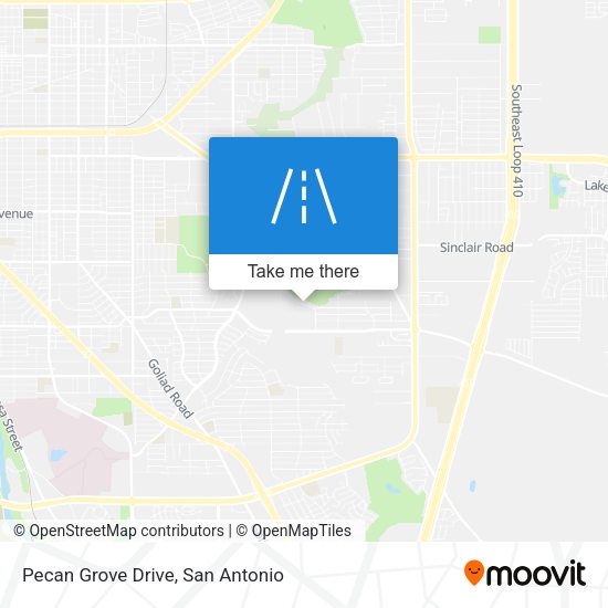 Pecan Grove Drive map