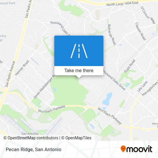 Mapa de Pecan Ridge