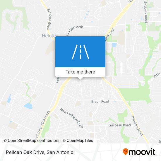 Mapa de Pelican Oak Drive