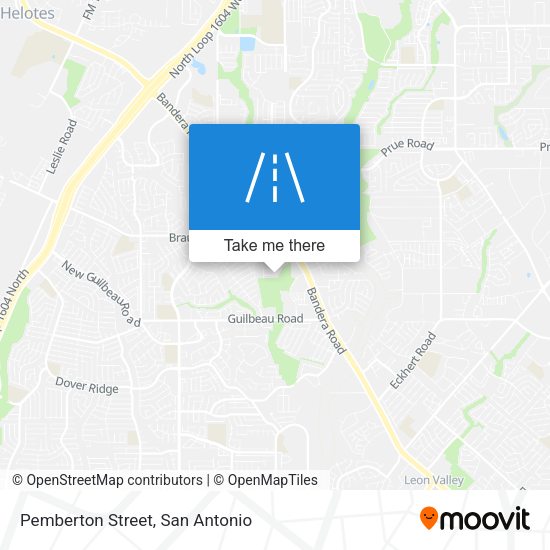 Pemberton Street map