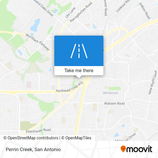 Mapa de Perrin Creek