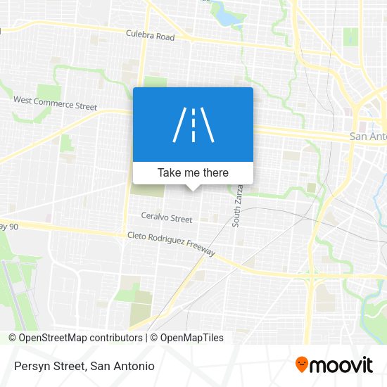 Mapa de Persyn Street