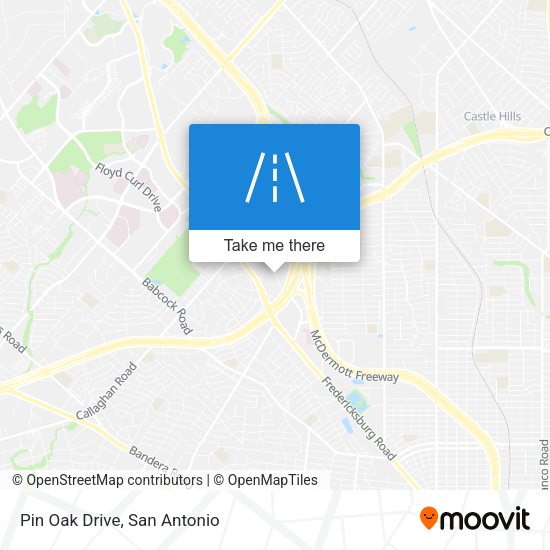 Mapa de Pin Oak Drive
