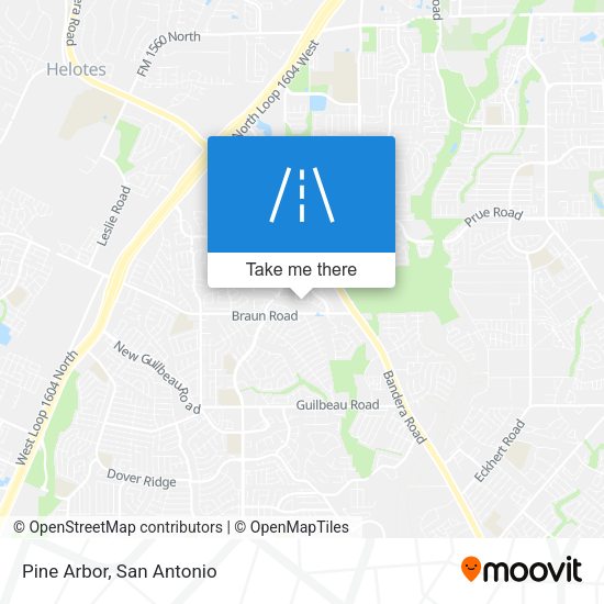 Mapa de Pine Arbor
