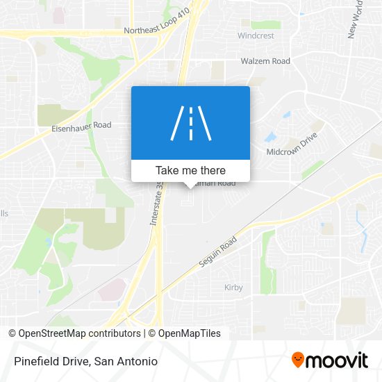 Pinefield Drive map