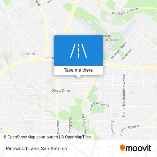 Mapa de Pinewood Lane
