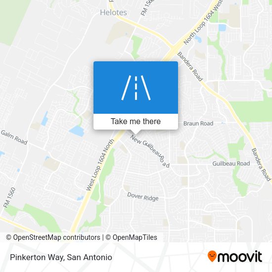 Mapa de Pinkerton Way