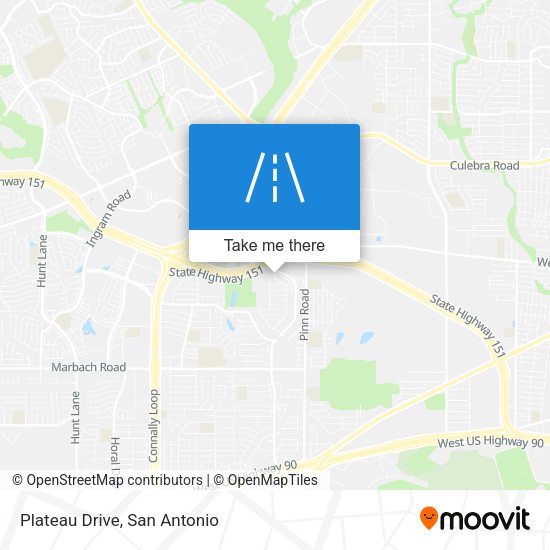 Mapa de Plateau Drive