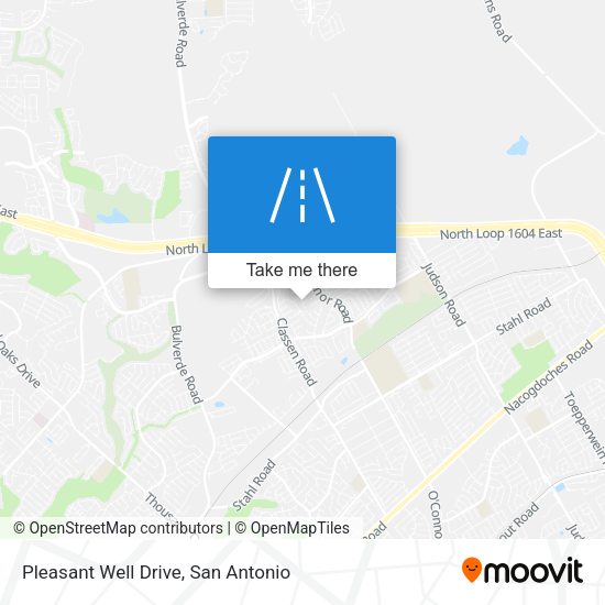 Pleasant Well Drive map