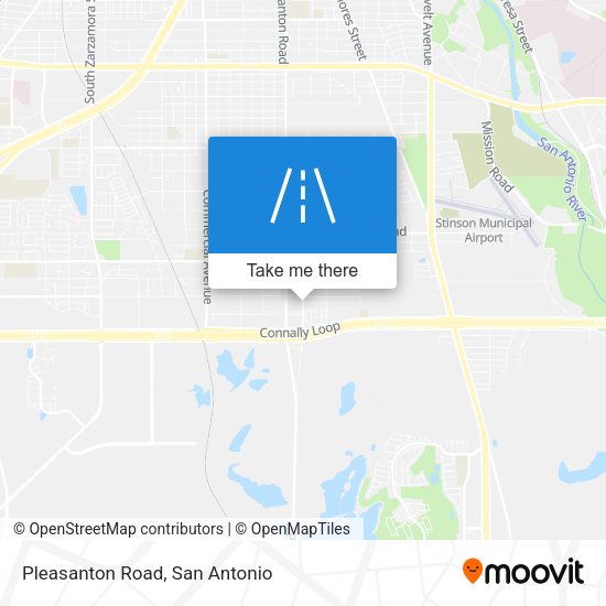 Mapa de Pleasanton Road