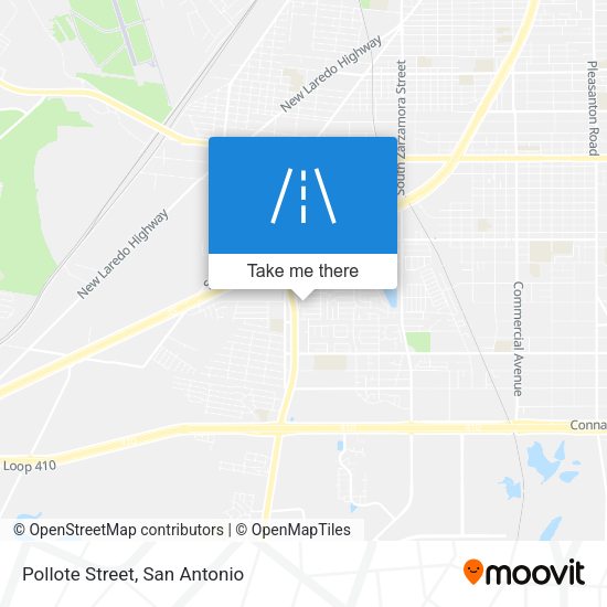 Mapa de Pollote Street