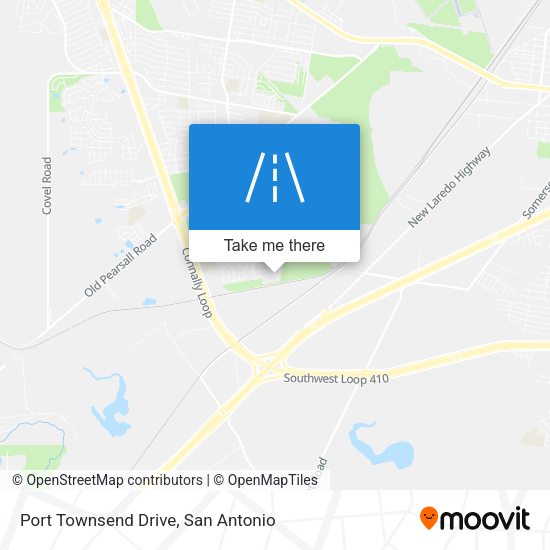 Port Townsend Drive map