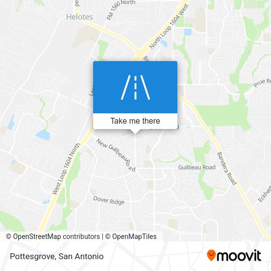 Mapa de Pottesgrove