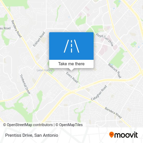 Mapa de Prentiss Drive