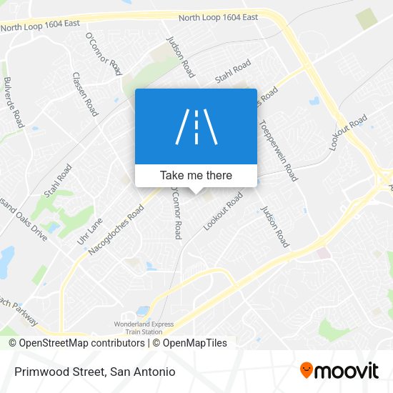 Mapa de Primwood Street