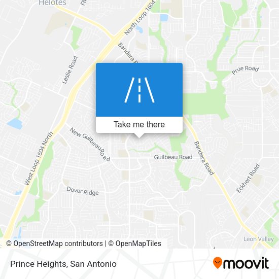 Prince Heights map