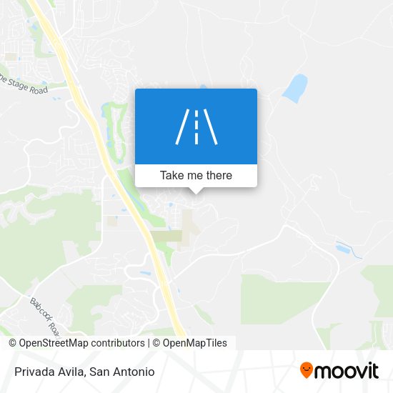 Mapa de Privada Avila