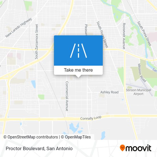 Mapa de Proctor Boulevard