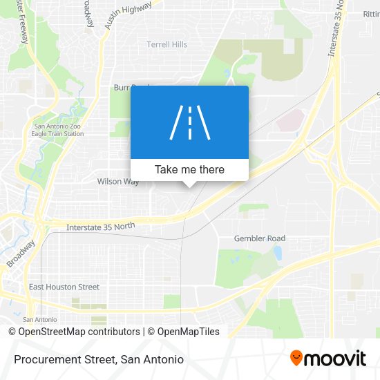 Mapa de Procurement Street