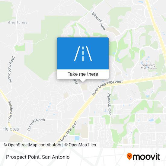 Mapa de Prospect Point