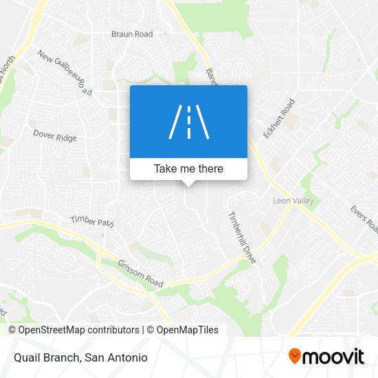 Mapa de Quail Branch